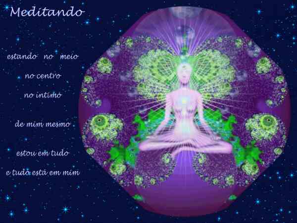 Meditando

estando no meio

no centro

no �ntimo

de mim mesmo

estou em tudo

e tudo est� em mim
